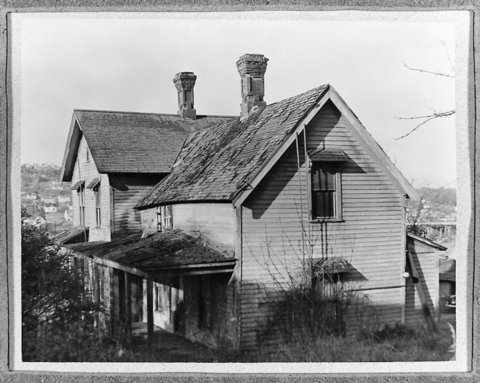 The Smith house in the 1940's.
