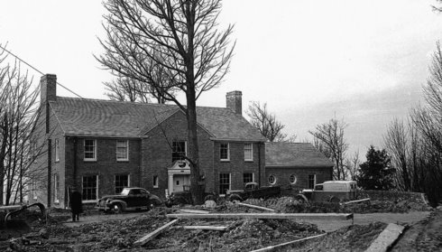 Home built by Mrs. Margaret P. Wilson on Magnolia Boulevard West between West Barrett Street and West Dravus Street. The house was constructed to resemble the family home in New York. Washington State Archives, Puget Sound Regional Branch, Bellevue. 1940.