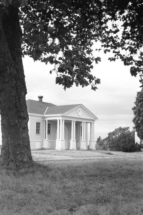The Post Exchange and Gymnasium building remains today as one of the Fort Lawton Historic District buildings. Photo Monica Wooton 2000 