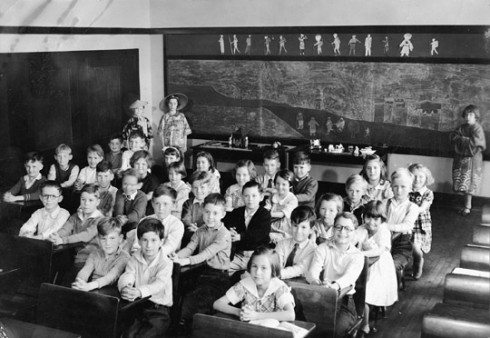Third grade at Magnolia, 1935. (Courtesy of Hal Will)